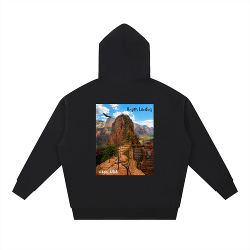 Angels Landing   |  I did'um National Parks Collection |  Essential Heavyweight Hoodie