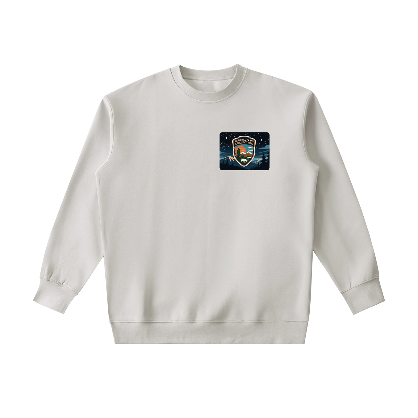 Milky Way Over The Watchman Heavyweight Sweatshirt   |   National Park Dark Sky Collection  |   Unisex Stargazing Sweatshirt