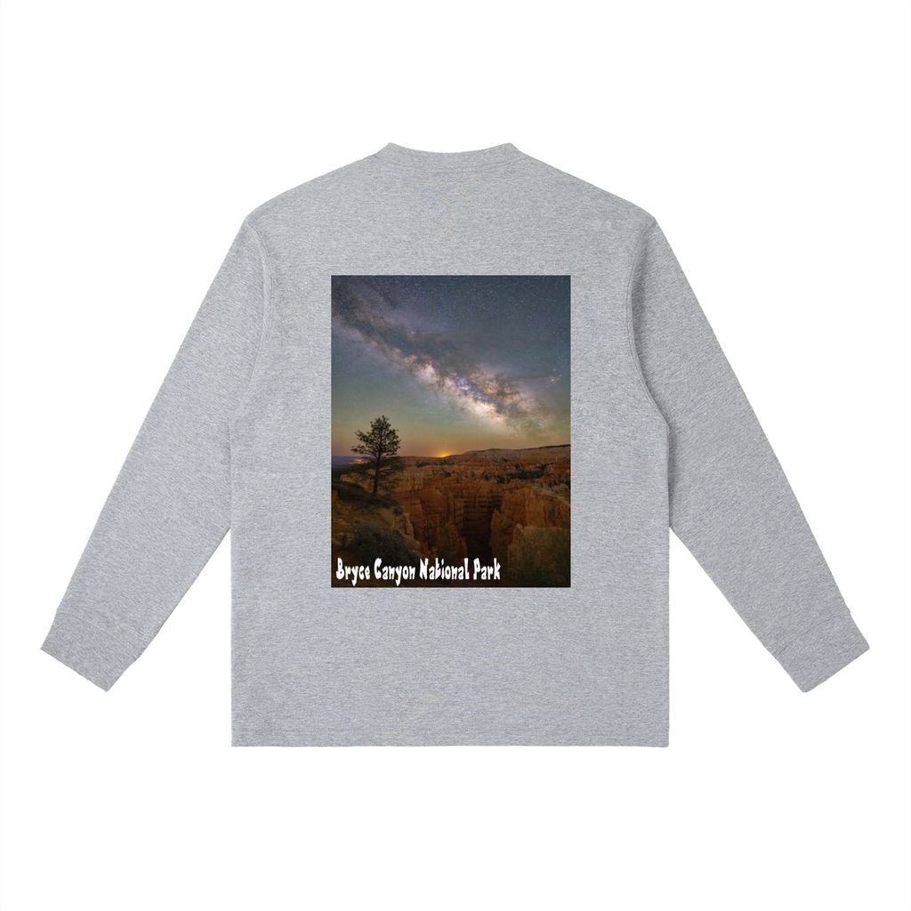 Bryce Canyon Milky Way Long Sleeve T Shirt  |   National Parks Dark Sky Collection