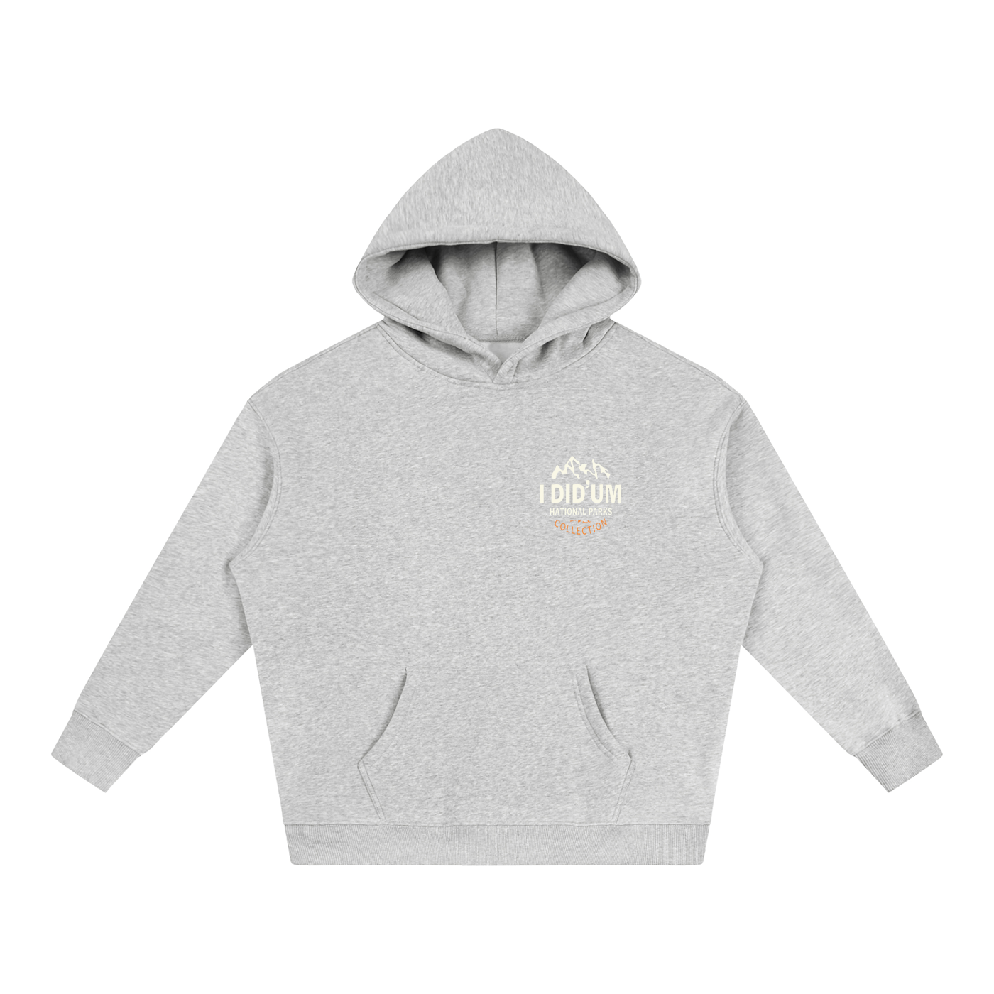 Angels Landing   |  I did'um National Parks Collection |  Oversize Fleeced Hoodie