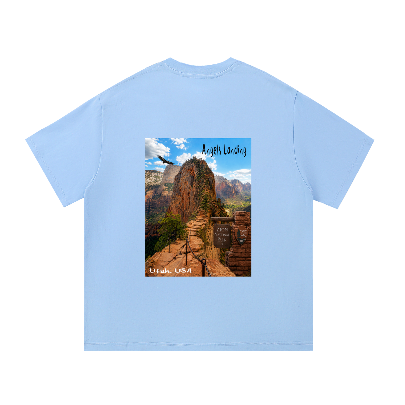 Angles Landing |  "I did'um" National Parks Collection  |   100% Cotton Short Sleeve T-Shirt