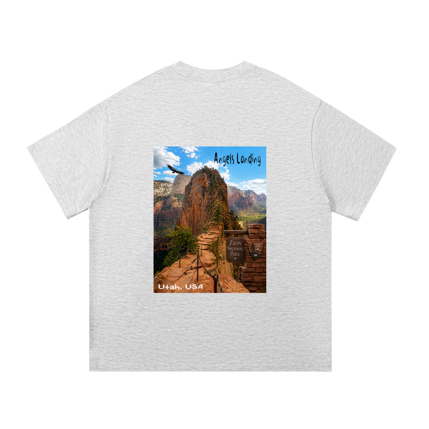 Angles Landing |  "I did'um" National Parks Collection  |   100% Cotton Short Sleeve T-Shirt