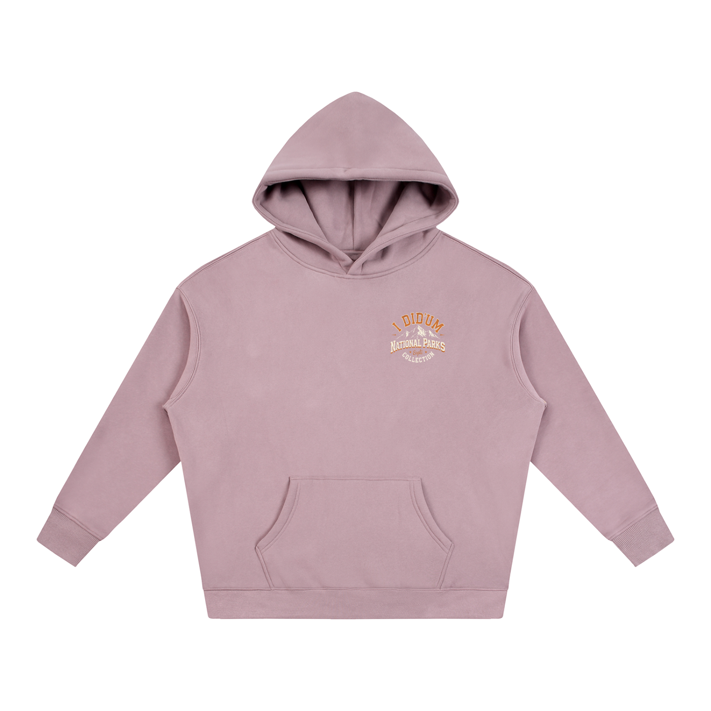 Angels Landing |  I did'um National Parks Collection  |  Oversize Fleeced Zip Up Hoodie