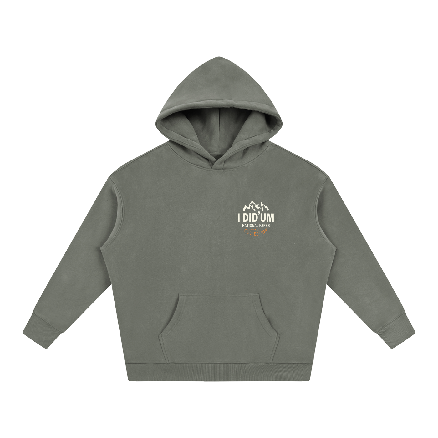 Angels Landing   |  I did'um National Parks Collection |  Oversize Fleeced Hoodie