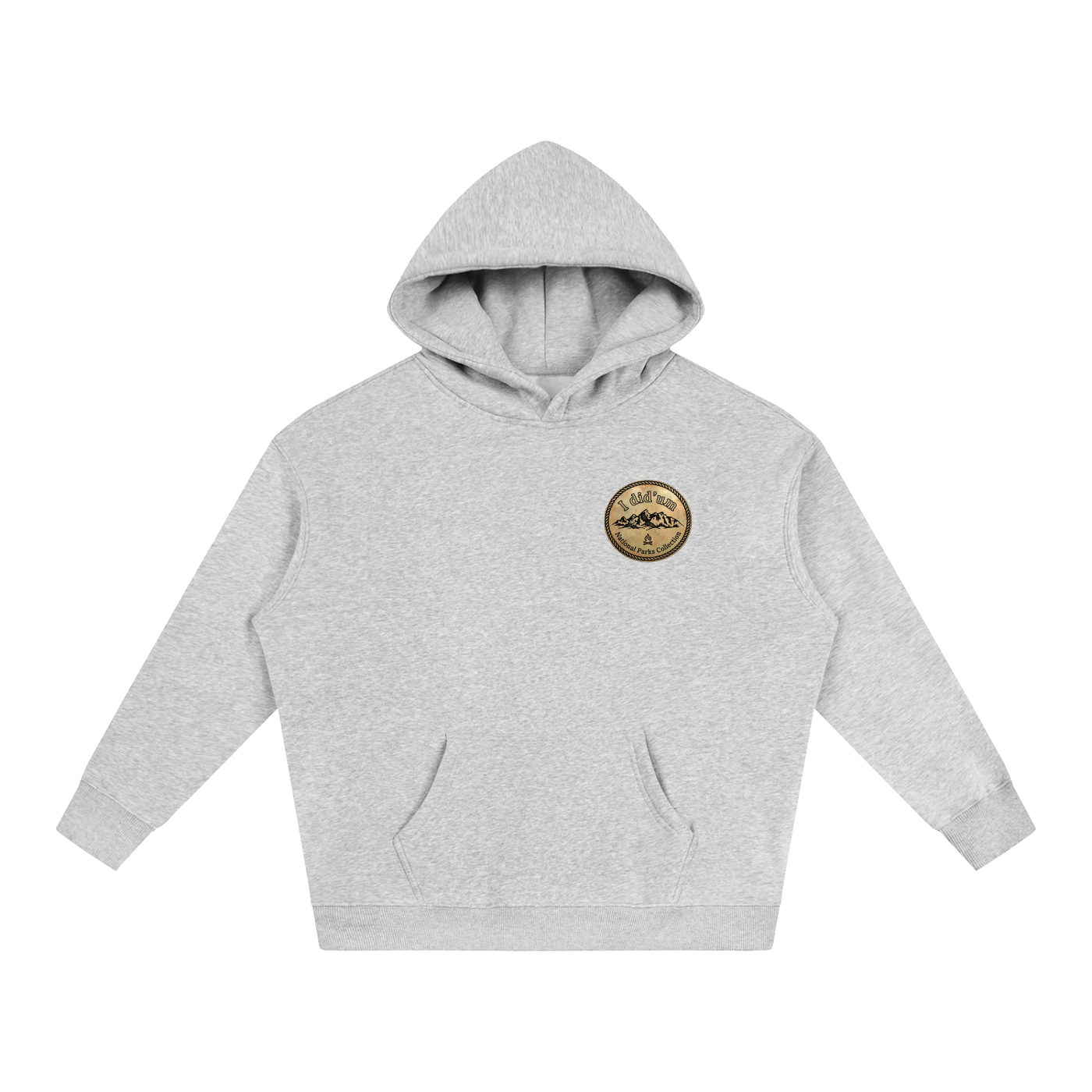 Angels Landing   |  I did'um National Parks Collection |  Oversize Fleeced Hoodie