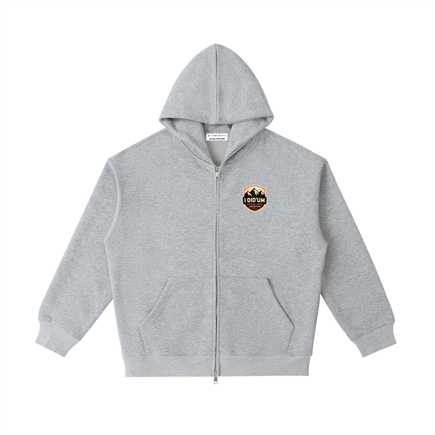 Angels Landing "I did'um" National Parks Collection  | Unisex Heavyweight Pocket Hoodie