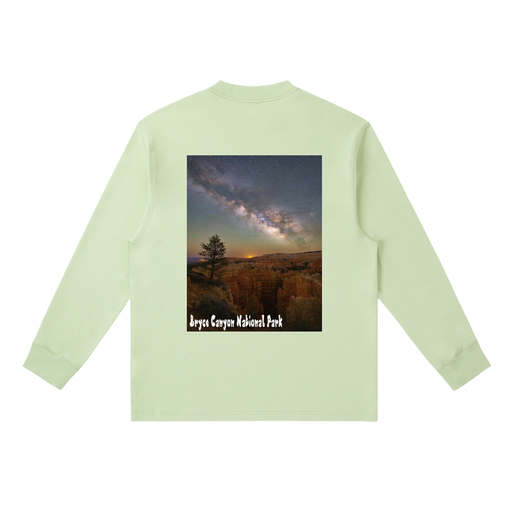 Bryce Canyon Milky Way Long Sleeve T Shirt  |   National Parks Dark Sky Collection
