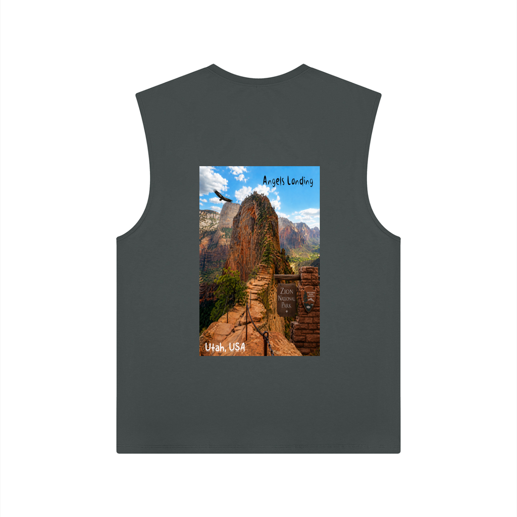 Angels Landing  |    I did'um National Parks Collection  |   Men's performance tank top