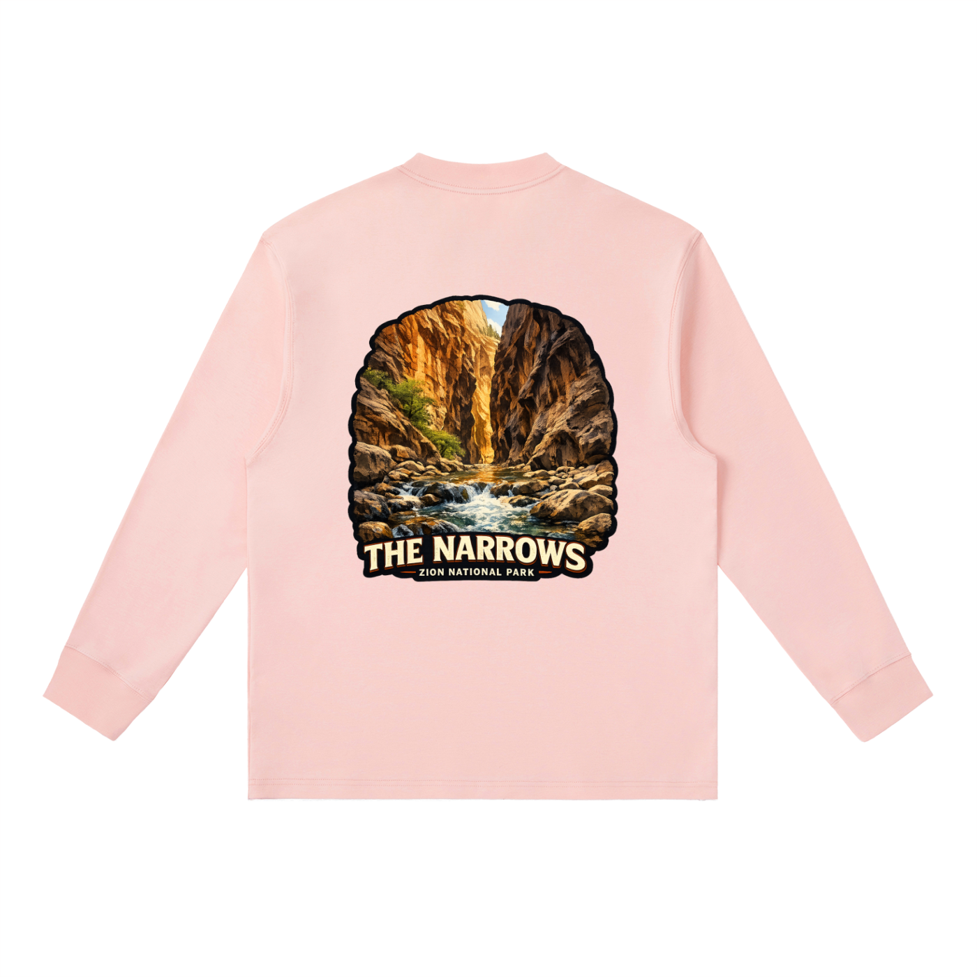 The Narrows Zion National Park " I did'um" Unisex long sleeve T-Shirt   |    Zion hiking adventure Tee