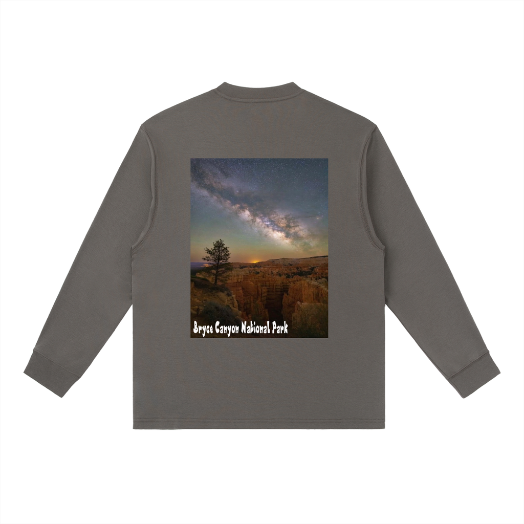 Bryce Canyon Milky Way Long Sleeve T Shirt  |   National Parks Dark Sky Collection