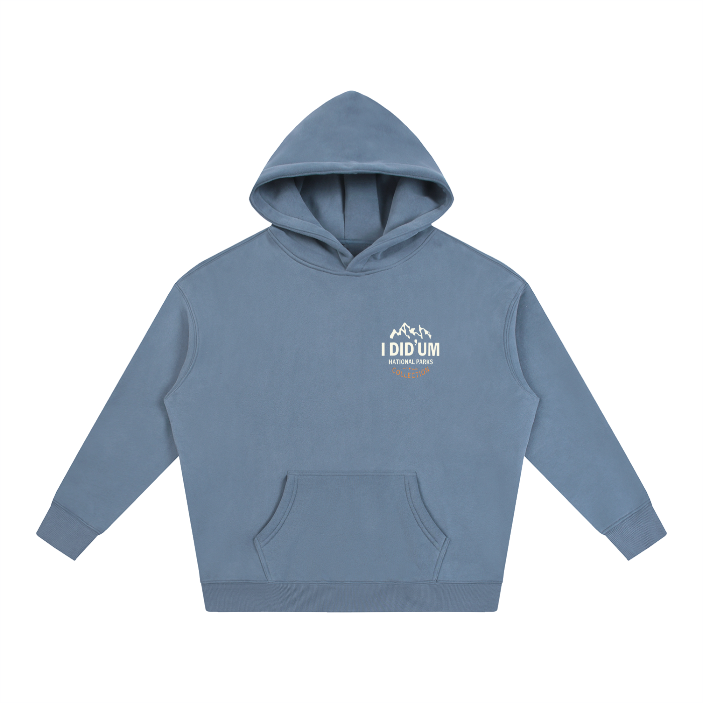 Angels Landing   |  I did'um National Parks Collection |  Oversize Fleeced Hoodie