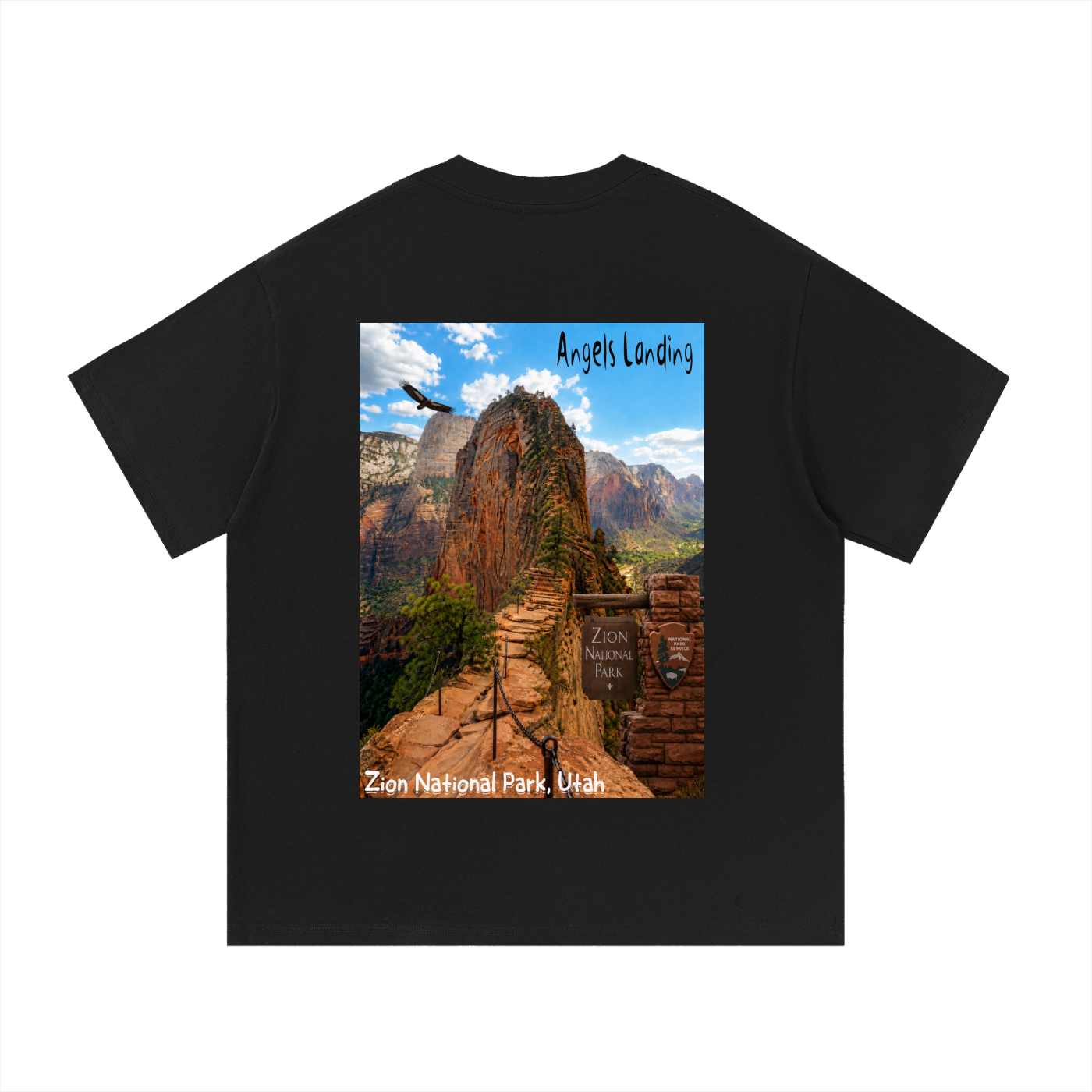 Angles Landing "I did'um" Short Sleeve T-Shirt    |    National Parks Collection