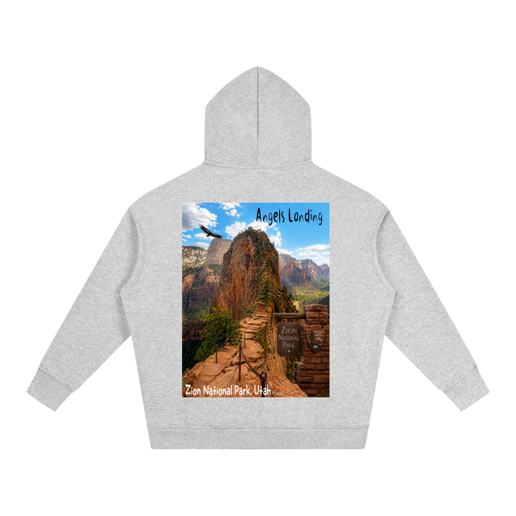 Angels Landing   |  I did'um National Parks Collection |  Oversize Fleeced Hoodie