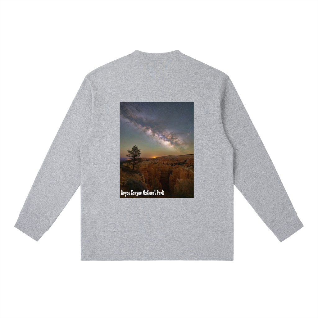 Bryce Canyon Milky Way Long Sleeve T Shirt  |   National Parks Dark Sky Collection
