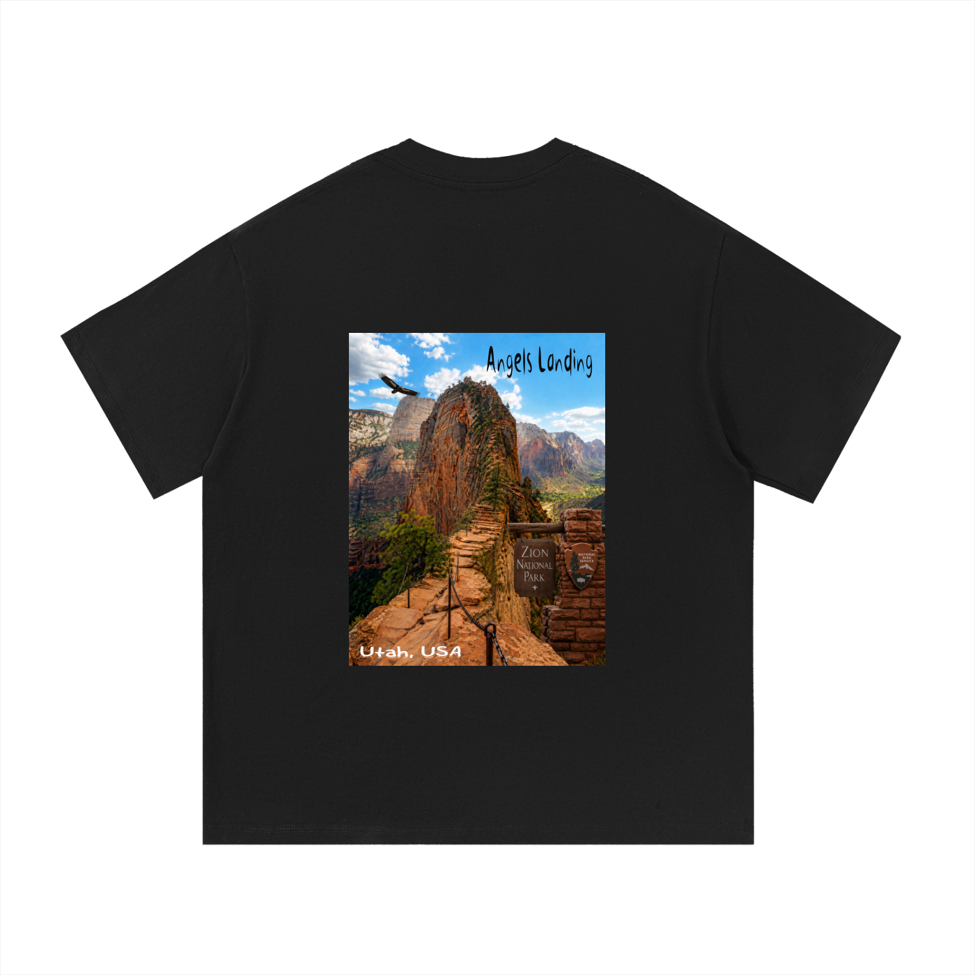 Angles Landing |  "I did'um" National Parks Collection  |   100% Cotton Short Sleeve T-Shirt