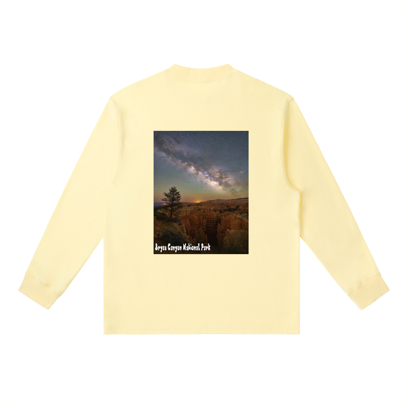 Bryce Canyon Milky Way Long Sleeve T Shirt  |   National Parks Dark Sky Collection
