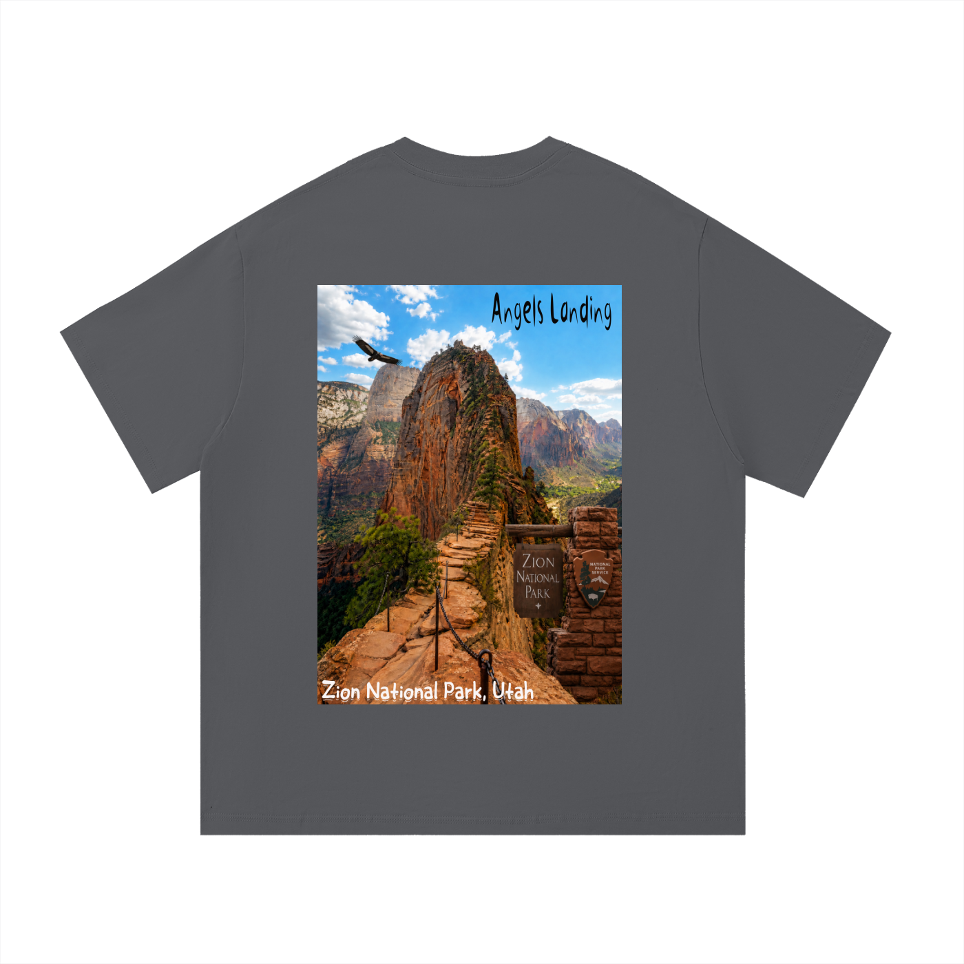 Angles Landing "I did'um" Short Sleeve T-Shirt    |    National Parks Collection