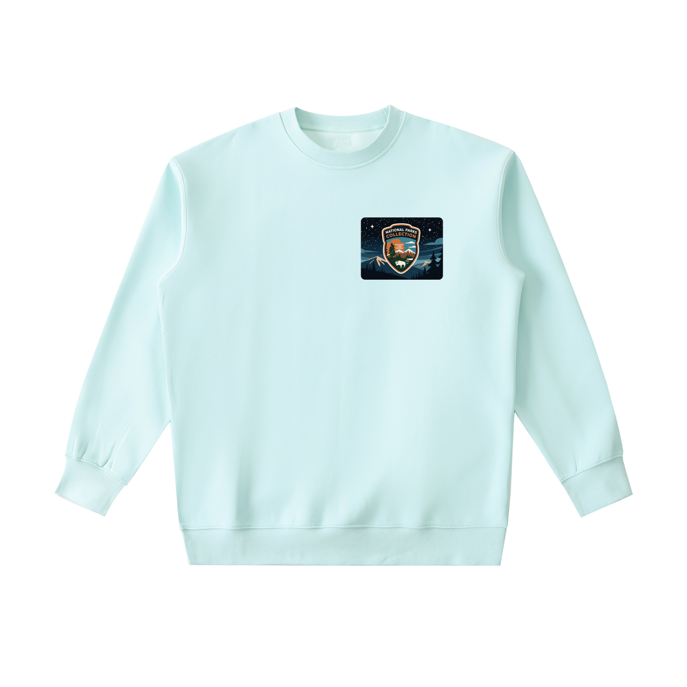 Milky Way Over The Watchman Heavyweight Sweatshirt   |   National Park Dark Sky Collection  |   Unisex Stargazing Sweatshirt