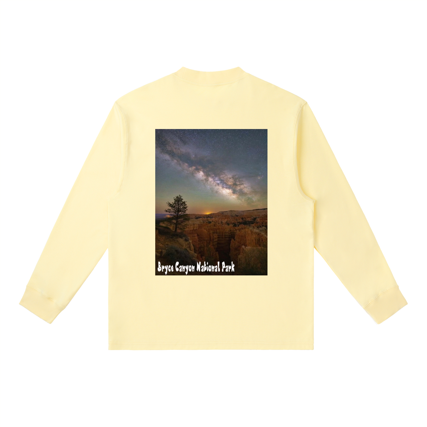 Bryce Canyon Milky Way Long Sleeve T Shirt  |   National Parks Dark Sky Collection